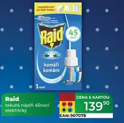 Tamda Foods Raid tekutá náplň 45nocí elektrický nabídka