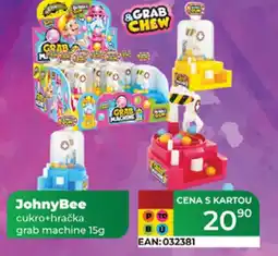 Tamda Foods JohnyBee cukro+hračka grab machine nabídka