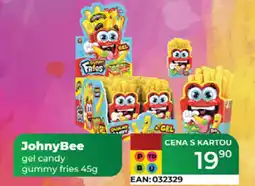 Tamda Foods JohnyBee gel candy gummy fries nabídka