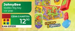 Tamda Foods JohnyBee lízátko key car pop nabídka