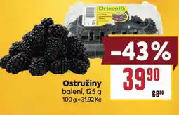 Billa Ostružiny nabídka