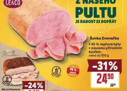 Billa Šunka zvonařka nabídka