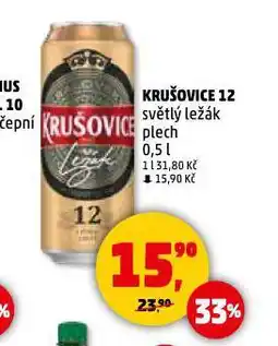 Penny Market Pivo krušovice nabídka