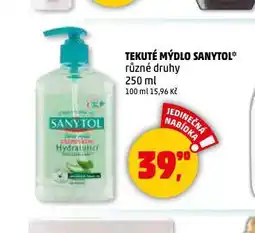 Penny Market Sanytol antibakteriální tekuté mýdlo nabídka