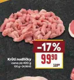 Billa Krůtí nudličky nabídka
