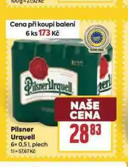 Billa Pivo pilsner urquell nabídka