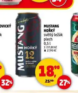 Penny Market Pivo mustang nabídka