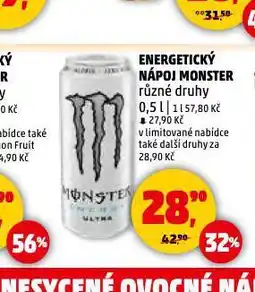 Penny Market Monster energy drink nabídka