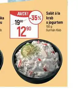 Globus Salít á la krab s jogurtem nabídka