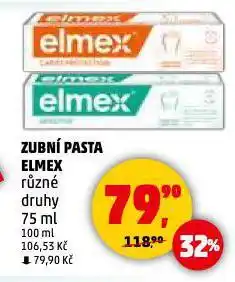 Penny Market Elmex zubní pasta nabídka