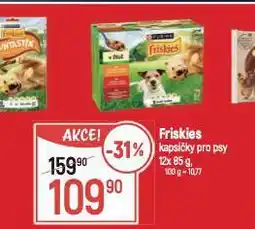 Globus Friskies kapsičky pro psy nabídka