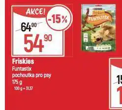 Globus Friskies funtastix pochoutky pro psy nabídka