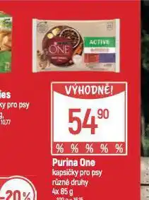 Globus Purina one kapsičky pro psy nabídka