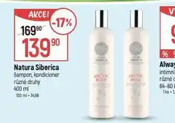 Globus Natura siberica šampon, kondicioner nabídka