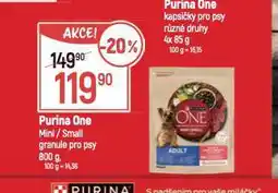 Globus Purina one granule pro psy nabídka