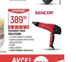 Globus Vysoušeč vlasů sencor nabídka