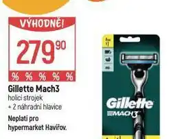 Globus Gillette mach3 holicí strojek nabídka