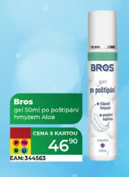 Tamda Foods Bros gel po poštípání hmyzem Aloe nabídka