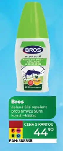 Tamda Foods Bros Zelená Síla repelent proti hmyzu komár+klíšťat nabídka