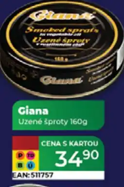 Tamda Foods Giana Uzené šproty nabídka