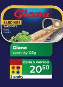 Tamda Foods Giana sardinky nabídka