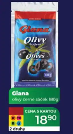 Tamda Foods Giana olivy černé sáček nabídka