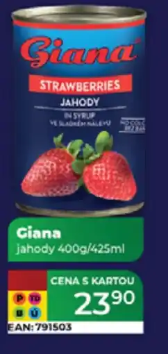 Tamda Foods Giana jahody nabídka