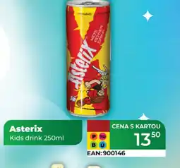 Tamda Foods Asterix Kids drink nabídka