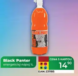 Tamda Foods Black Panter energetický nápoj nabídka