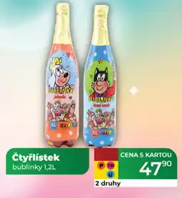 Tamda Foods Čtyřlístek bublinky nabídka