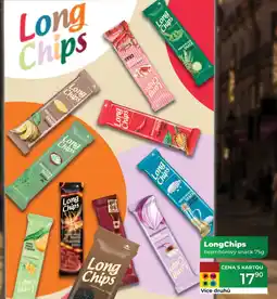 Tamda Foods LongChips bramborový snack nabídka