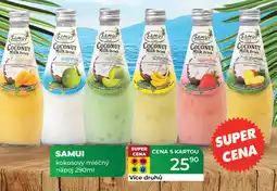 Tamda Foods SAMUI kokosový mléčný nápoj nabídka