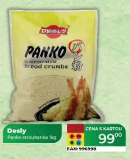 Tamda Foods Desly Panko strouhanka nabídka