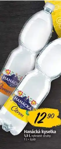 COOP TIP Hanácká kyselka nabídka