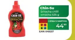 Tamda Foods Chin-Su Sriracha chilli omáčka nabídka