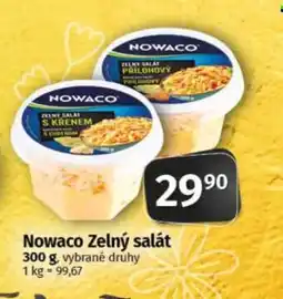 COOP TIP NOWACO Zelný salát nabídka