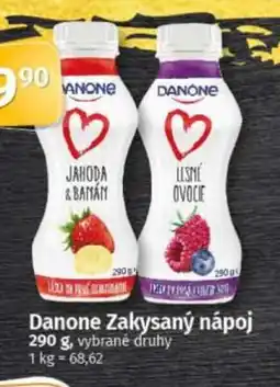 COOP TIP Danone Zakysaný nápoj nabídka
