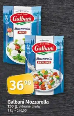 COOP TIP Galbani Mozzarella nabídka