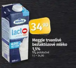 COOP TIP MEGGLE trvanlivé bezlaktózové mléko 1.5% nabídka