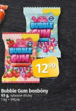 COOP TIP Bubble Gum bonbóny nabídka