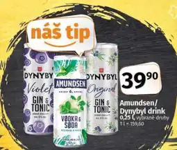 COOP TIP Amundsen/ Dynybyl drink nabídka