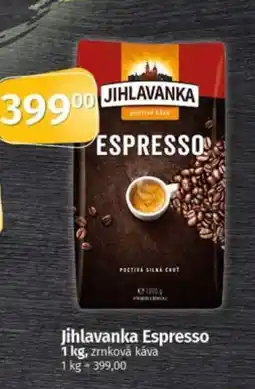 COOP TIP JIHLAVANKA Espresso nabídka