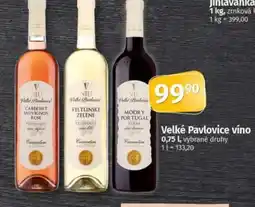 COOP TIP Velké Pavlovice víno nabídka