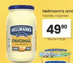 Kubík potraviny HELLMANN'S omáčka nabídka