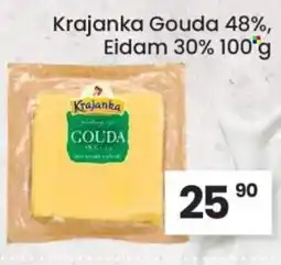 Kubík potraviny Krajanka Gouda 48%, Eidam 30% nabídka