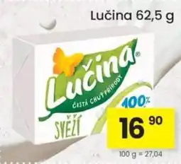 Kubík potraviny Lučina nabídka