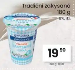 Kubík potraviny MADETA Tradiční zakysaná nabídka