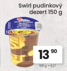 Kubík potraviny Swirl pudinkový dezert nabídka