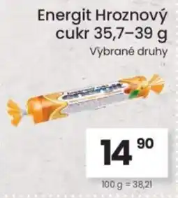 Kubík potraviny Energit Hroznový cukr nabídka