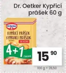 Kubík potraviny Dr. Oetker Kypřicí prášek nabídka